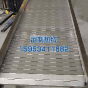 不銹鋼鏈板輸送機(jī)為什么會出現(xiàn)熱漲冷縮呢？